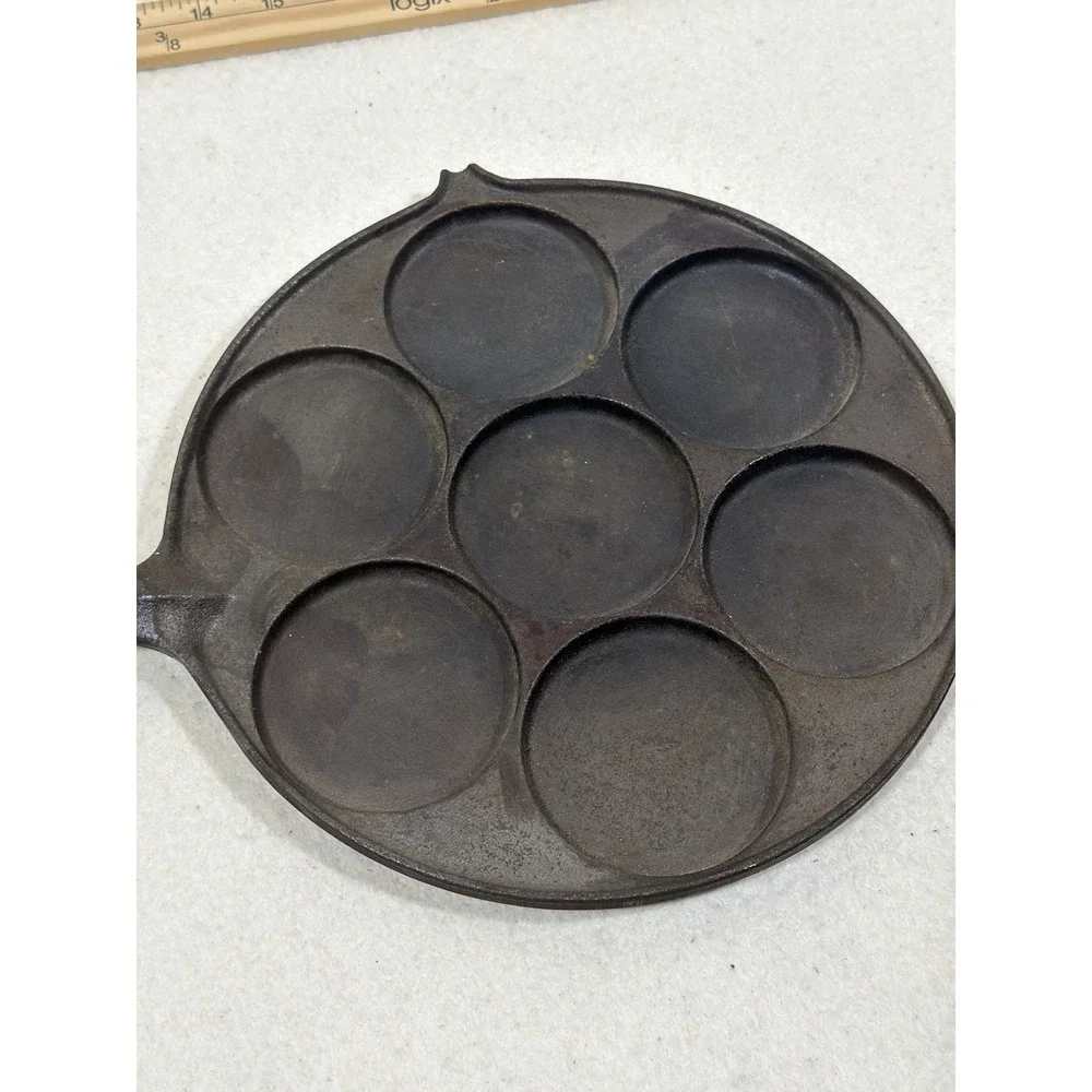 Jotul Cast Iron Aebleskiver Pan 7 Cup Danish Cottagecore Hygge Kitchen